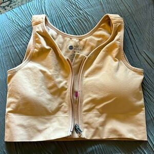 Mastectomy/reconstruction compression bra